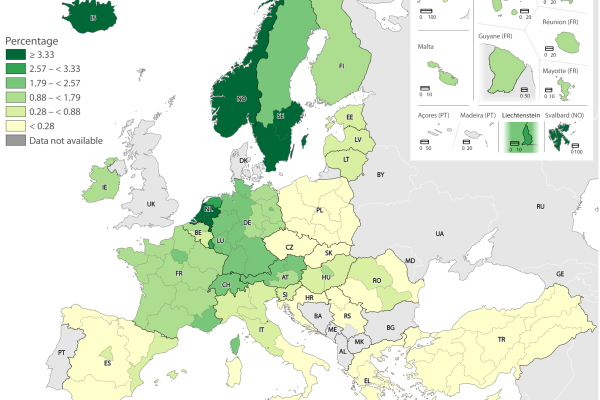 Regional Insights into Electric Vehicle Adoption Across Europe: New Data from Eurostat image