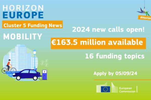 Horizon Europe: €163.5 million available to fund green, smart and resilient transport and mobility research projects image