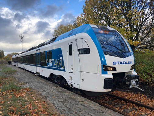 Stadler first battery train